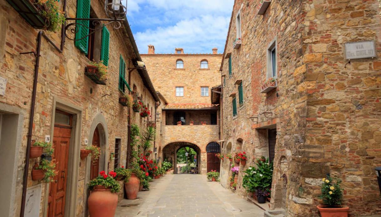 Dolce Cuore Luxe Apartment Chianti Florence Male Romantyczne Mieszkanie San Donato in Poggio ภายนอก รูปภาพ