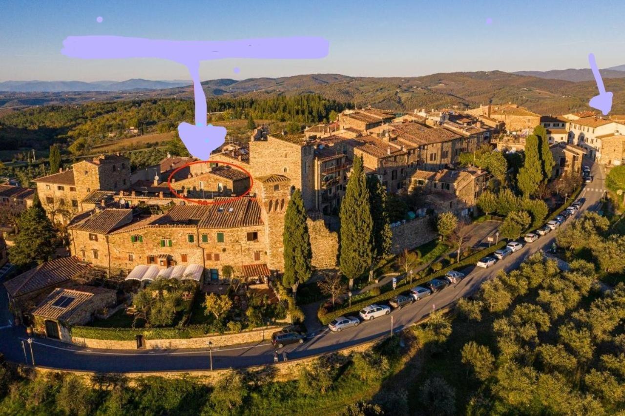 Dolce Cuore Luxe Apartment Chianti Florence Male Romantyczne Mieszkanie San Donato in Poggio ภายนอก รูปภาพ
