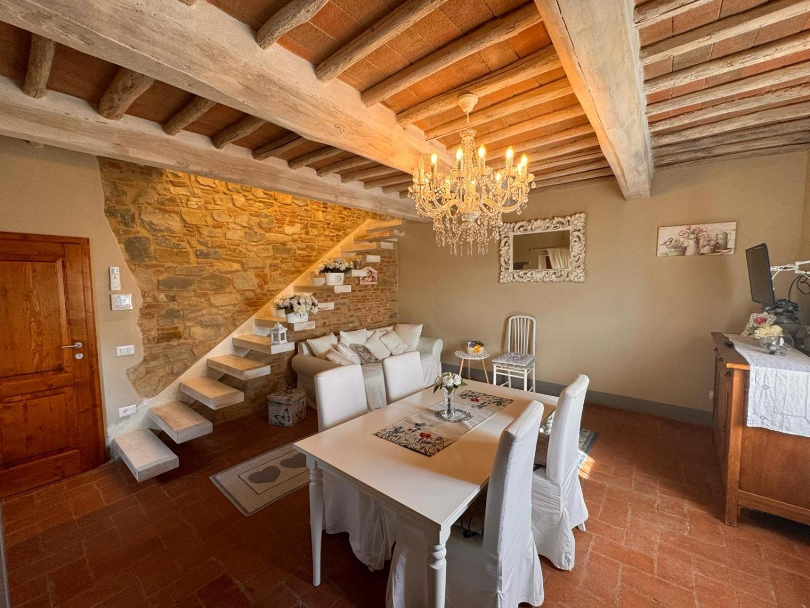 Dolce Cuore Luxe Apartment Chianti Florence Male Romantyczne Mieszkanie San Donato in Poggio ภายนอก รูปภาพ