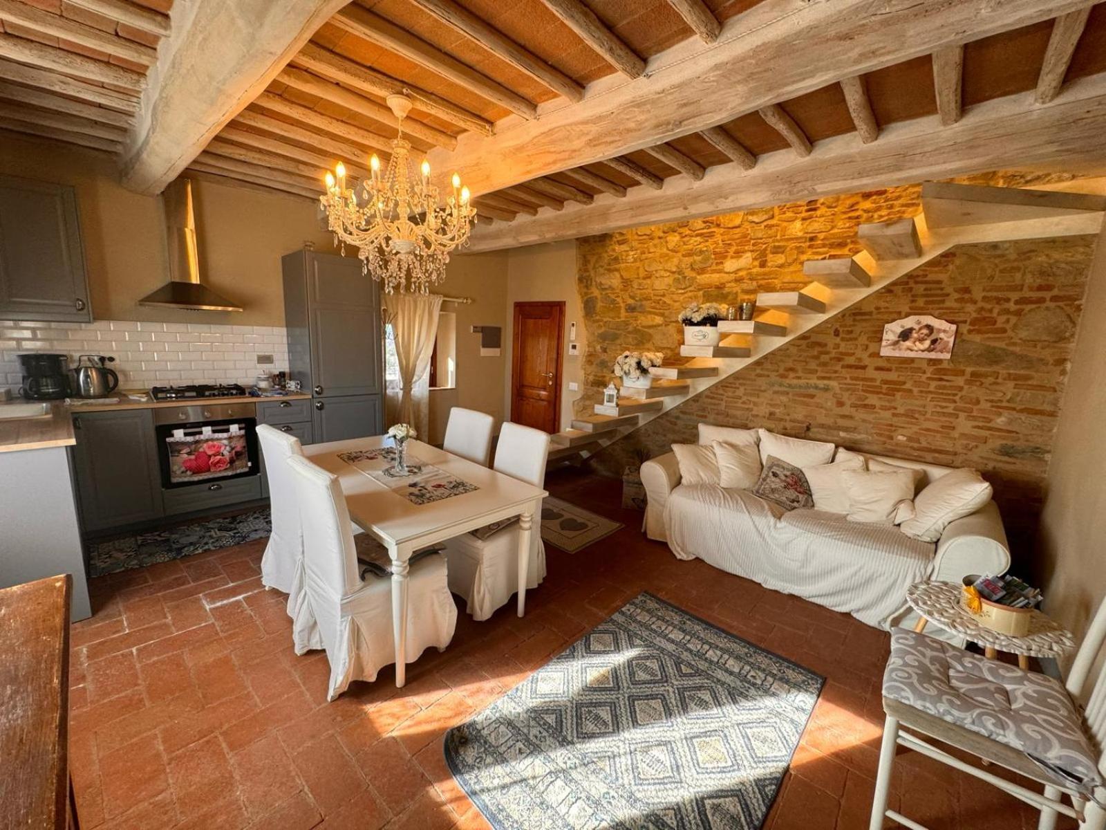 Dolce Cuore Luxe Apartment Chianti Florence Male Romantyczne Mieszkanie San Donato in Poggio ภายนอก รูปภาพ