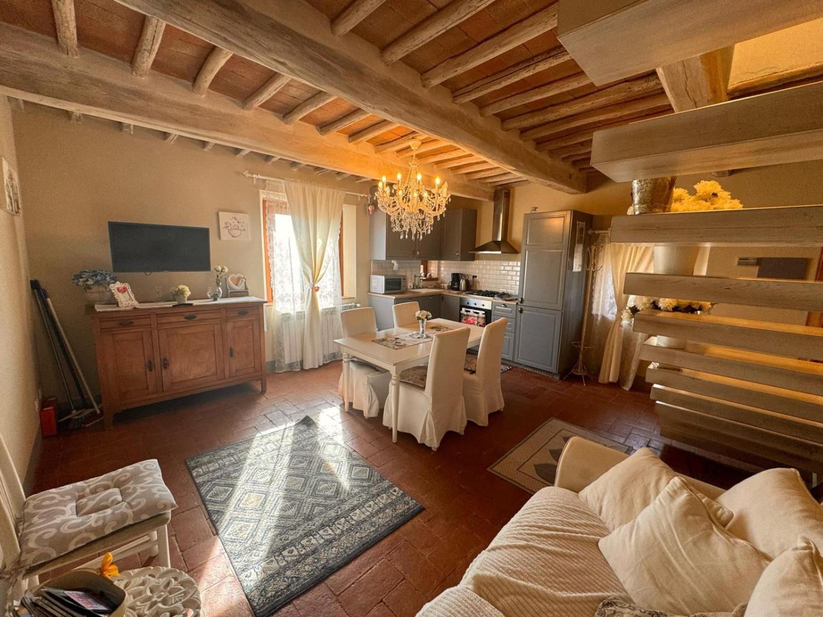 Dolce Cuore Luxe Apartment Chianti Florence Male Romantyczne Mieszkanie San Donato in Poggio ภายนอก รูปภาพ