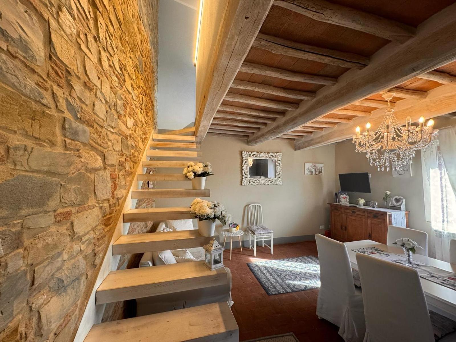 Dolce Cuore Luxe Apartment Chianti Florence Male Romantyczne Mieszkanie San Donato in Poggio ภายนอก รูปภาพ